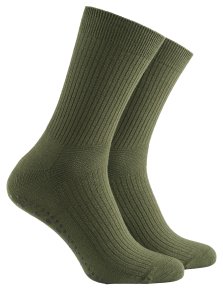 Doktorn rekommenderar - olivfärgade halkstrumpor 